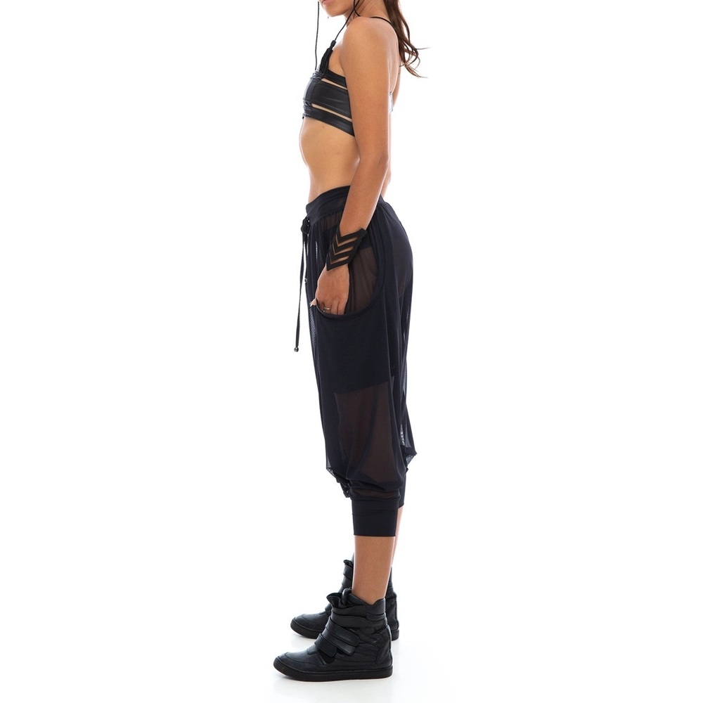 Five and diamond Black morgen harem drop pants - Picture 5 of 8